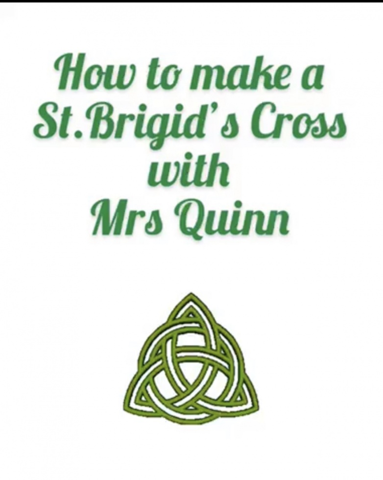 How to make a St. Brigid's Cross